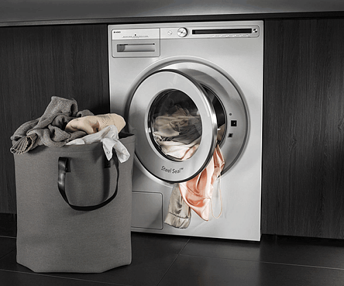 Схема правильной установки сливного шланга стиральной машины